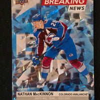 2024-25 Upper Deck Series 1 Breaking News Inserts (List)