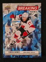 
              2024-25 Upper Deck Series 1 Breaking News Inserts (List)
            