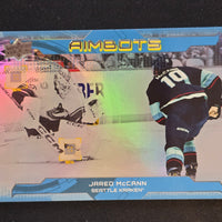 2024-25 Upper Deck Series 1 Aimbots Inserts Including Speckle Parallel (List)