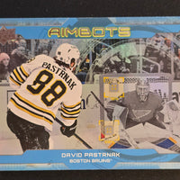 2024-25 Upper Deck Series 1 Aimbots Inserts Including Speckle Parallel (List)