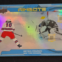 2024-25 Upper Deck Series 1 Aimbots Inserts Including Speckle Parallel (List)