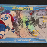 2024-25 Upper Deck Series 1 Aimbots Inserts Including Speckle Parallel (List)