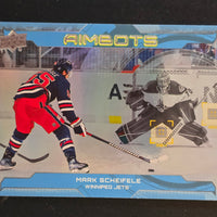 2024-25 Upper Deck Series 1 Aimbots Inserts Including Speckle Parallel (List)