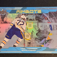 2024-25 Upper Deck Series 1 Aimbots Inserts Including Speckle Parallel (List)