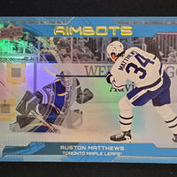 2024-25 Upper Deck Series 1 Aimbots Inserts Including Speckle Parallel (List)