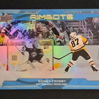 2024-25 Upper Deck Series 1 Aimbots Inserts Including Speckle Parallel (List)