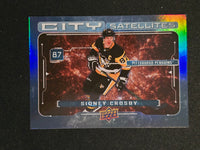 
              2024-25 Upper Deck Series 1  City Satellites Inserts Including Speckle Variation (List)
            