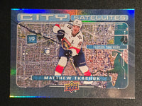 
              2024-25 Upper Deck Series 1  City Satellites Inserts Including Speckle Variation (List)
            