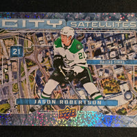 2024-25 Upper Deck Series 1  City Satellites Inserts Including Speckle Variation (List)