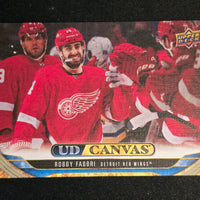 2024-25 Upper Deck Series 1 Canvas Inserts Including Black/White Parallels (List)