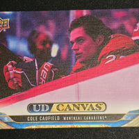 2024-25 Upper Deck Series 1 Canvas Inserts Including Black/White Parallels (List)