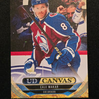 2024-25 Upper Deck Series 1 Canvas Inserts Including Black/White Parallels (List)