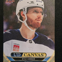 2024-25 Upper Deck Series 1 Canvas Inserts Including Black/White Parallels (List)