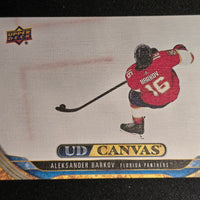 2024-25 Upper Deck Series 1 Canvas Inserts Including Black/White Parallels (List)