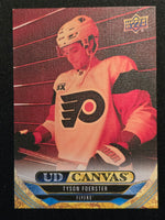 
              2024-25 Upper Deck Series 1 Canvas Inserts Including Black/White Parallels (List)
            