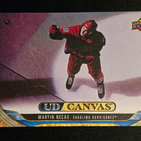 2024-25 Upper Deck Series 1 Canvas Inserts Including Black/White Parallels (List)