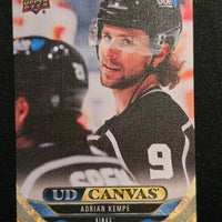 2024-25 Upper Deck Series 1 Canvas Inserts Including Black/White Parallels (List)