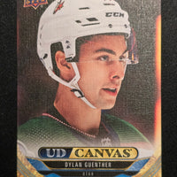 2024-25 Upper Deck Series 1 Canvas Inserts Including Black/White Parallels (List)