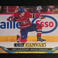 2024-25 Upper Deck Series 1 Canvas Inserts Including Black/White Parallels (List)