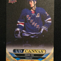 2024-25 Upper Deck Series 1 Canvas Inserts Including Black/White Parallels (List)