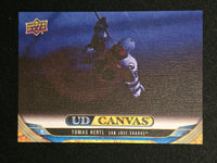 
              2024-25 Upper Deck Series 1 Canvas Inserts Including Black/White Parallels (List)
            