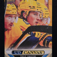 2024-25 Upper Deck Series 1 Canvas Inserts Including Black/White Parallels (List)