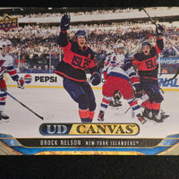 2024-25 Upper Deck Series 1 Canvas Inserts Including Black/White Parallels (List)