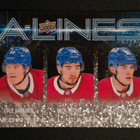 2024-25 Upper Deck Series 1 A-Lines Inserts (List)