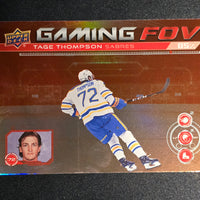 2024-25 Upper Deck Series 1 Gaming FOV Inserts Including All Variations (List)