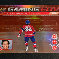 2024-25 Upper Deck Series 1 Gaming FOV Inserts Including All Variations (List)