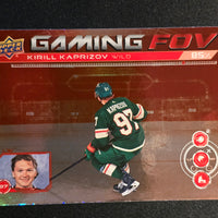 2024-25 Upper Deck Series 1 Gaming FOV Inserts Including All Variations (List)