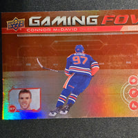 2024-25 Upper Deck Series 1 Gaming FOV Inserts Including All Variations (List)