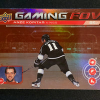 2024-25 Upper Deck Series 1 Gaming FOV Inserts Including All Variations (List)