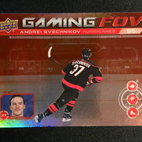 2024-25 Upper Deck Series 1 Gaming FOV Inserts Including All Variations (List)