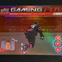 2024-25 Upper Deck Series 1 Gaming FOV Inserts Including All Variations (List)