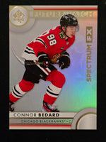 
              2023-24 SP Authentic Future Watch Spectrum FX #S-91 Connor Bedard Chicago Blackhawks Unscratched Bounty
            