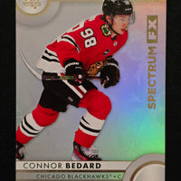 2023-24 SP Authentic Future Watch Spectrum FX #S-91 Connor Bedard Chicago Blackhawks Unscratched Bounty