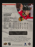 
              2023-24 SP Authentic Future Watch Spectrum FX #S-91 Connor Bedard Chicago Blackhawks Unscratched Bounty
            