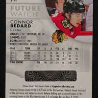 2023-24 SP Authentic Future Watch Spectrum FX #S-91 Connor Bedard Chicago Blackhawks Unscratched Bounty