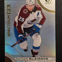 2023-24 SP Authentic Spectrum FX #S-22 Nathan MacKinnon Colorado Avalanche Unscratched