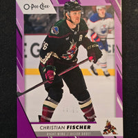 2023-24 OPC Purple Border #498 Christian Fischer Arizona Coyotes 34/49