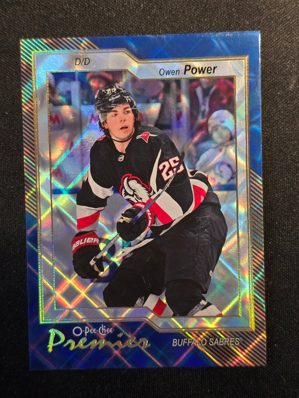 2023-24 OPC Premier Patterned Foil #P-59 Owen Power Buffalo Sabres 30/75