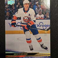 2024-25 Upper Deck Series 1 High Gloss #117 Brock Nelson NY Islanders 8/10