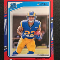 2024 Donruss Football Rated Rookie #322 Blake Corum LA Rams