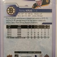 2016-17 Upper Deck 30th Anniversary #266 Torey Krug Boston Bruins 1/1