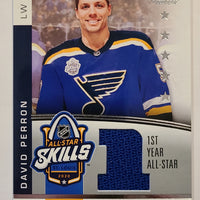 2020-21 SP Game Used 1st Year All Star #AS1-DP David Perron St. Louis Blues