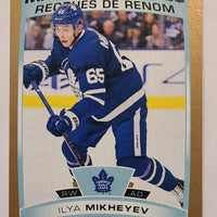 2019-20 OPC Marquee Rookies Gold Variation #618 Ilya Mikheyev Toronto Maple Leafs
