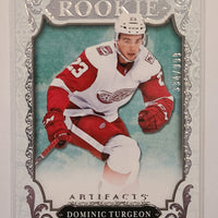 2018-19 Artifacts Rookie Silver #166 Dominic Turgeon Detroit Red Wings 334/999