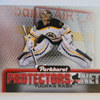 2016-17 Parkhurst Protectors of the Net #DN7 Tuukka Rask Boston Bruins