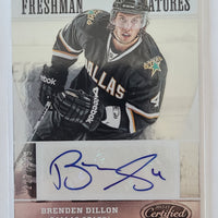 2012-13 Certified Freshman Signatures #160 Brenden Dillon Dallas Stars Auto